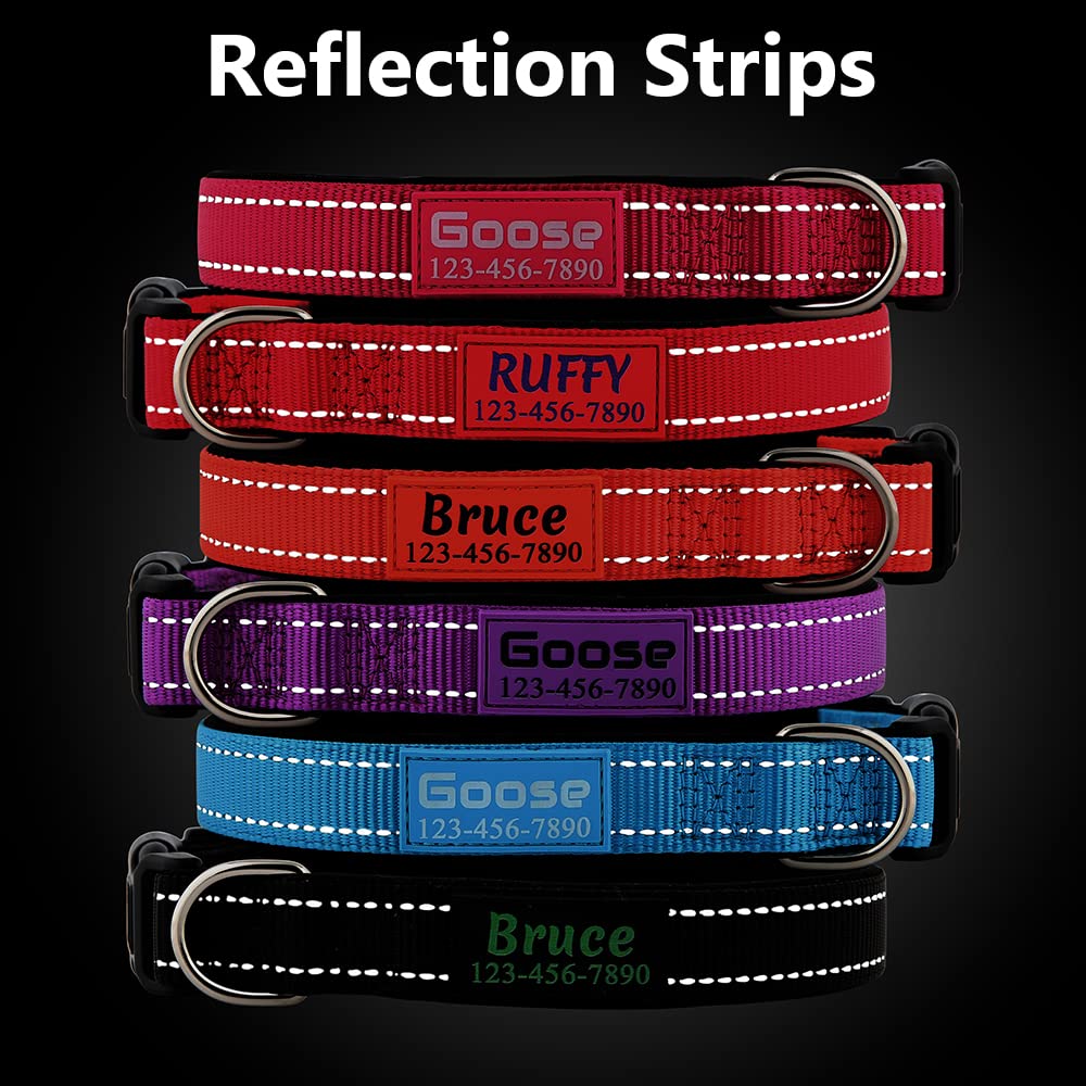 Personalized Dog Collars for Small Medium Dogs D64098