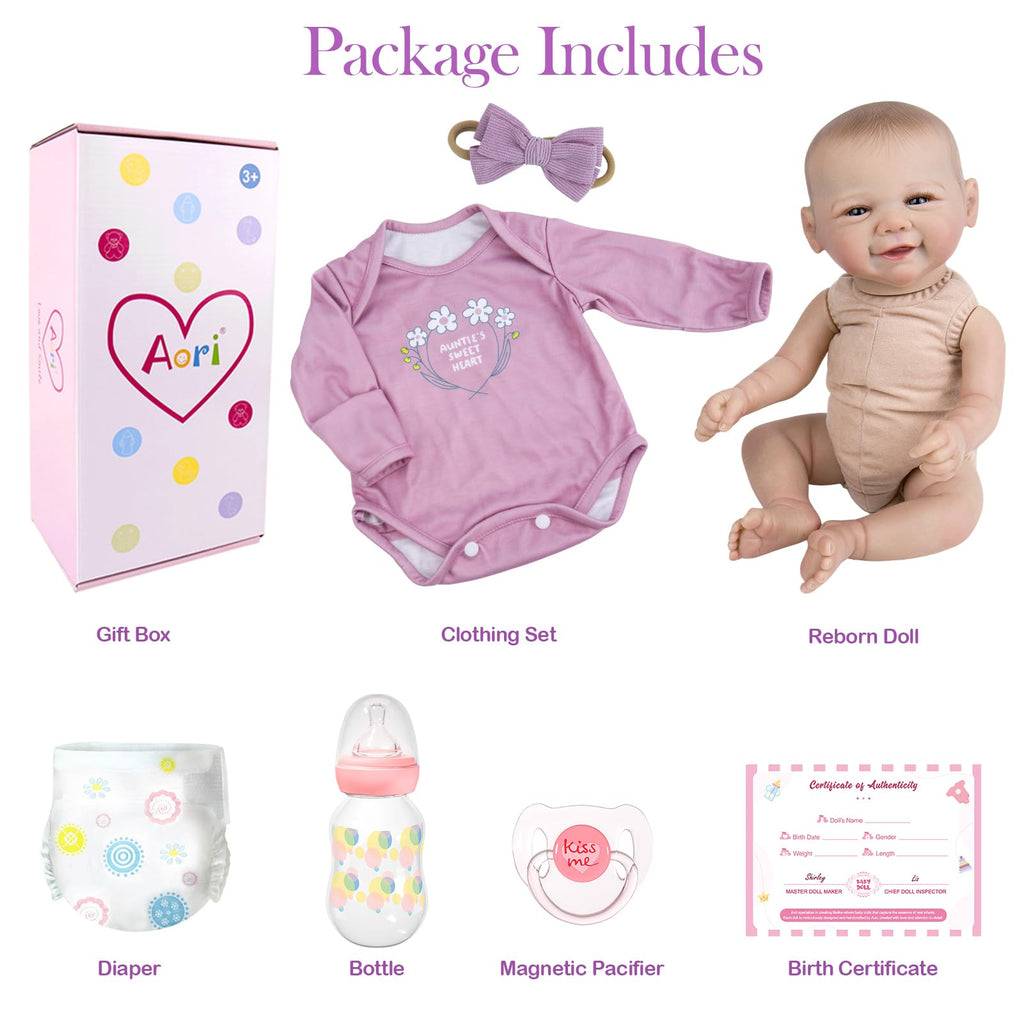 20 Inch Lifelike Baby Doll D3723
