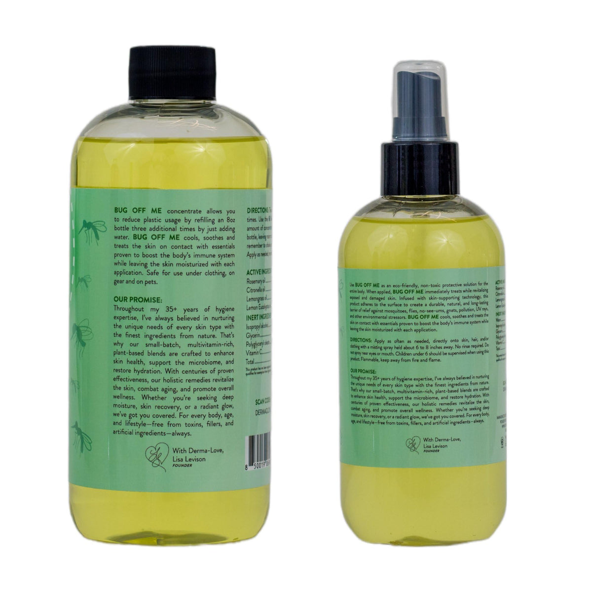 Mosquito and Insect Repelling Body Spray Refill Kit C7789