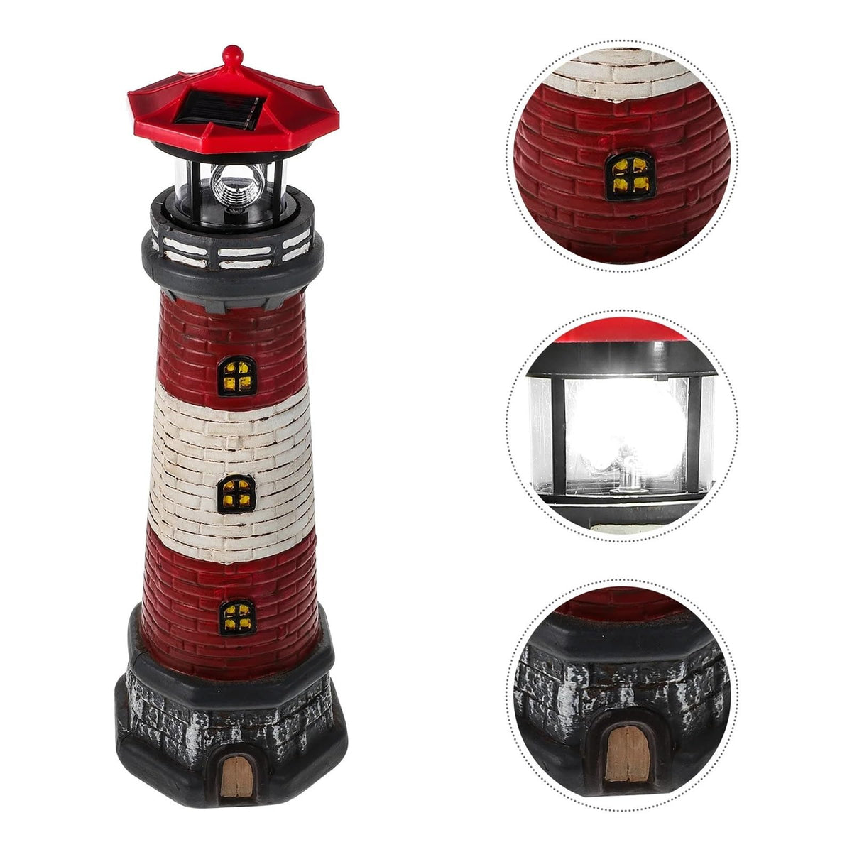 Solar Powered Lighthouse S97061