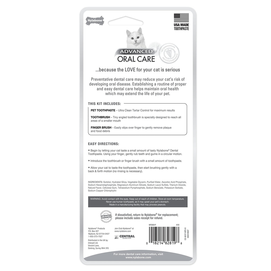 Advanced Oral Care Cat Dental Kit 3 Count P13031