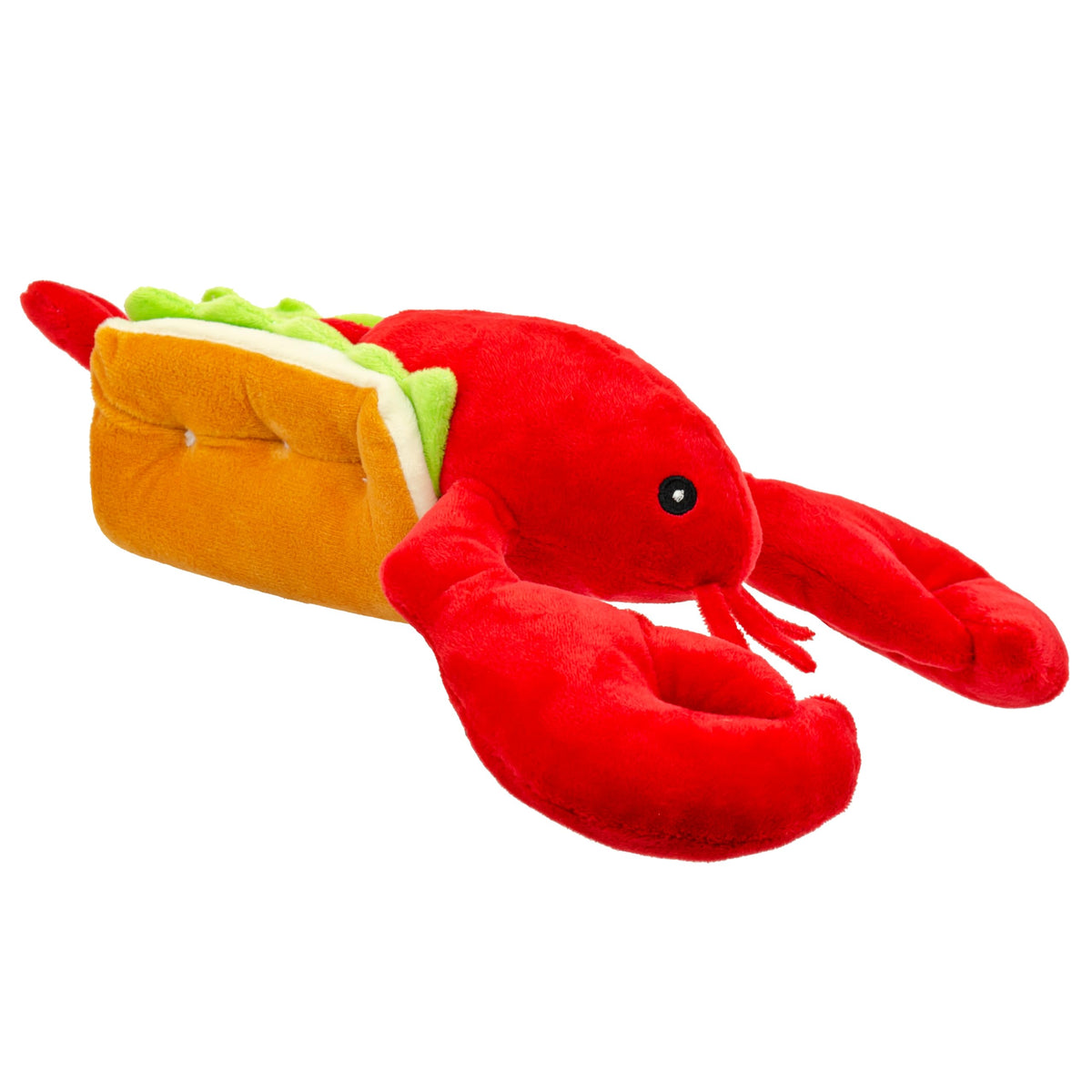 10 Inch Plush Pet Toy with Squeaker and Crinkle Q646
