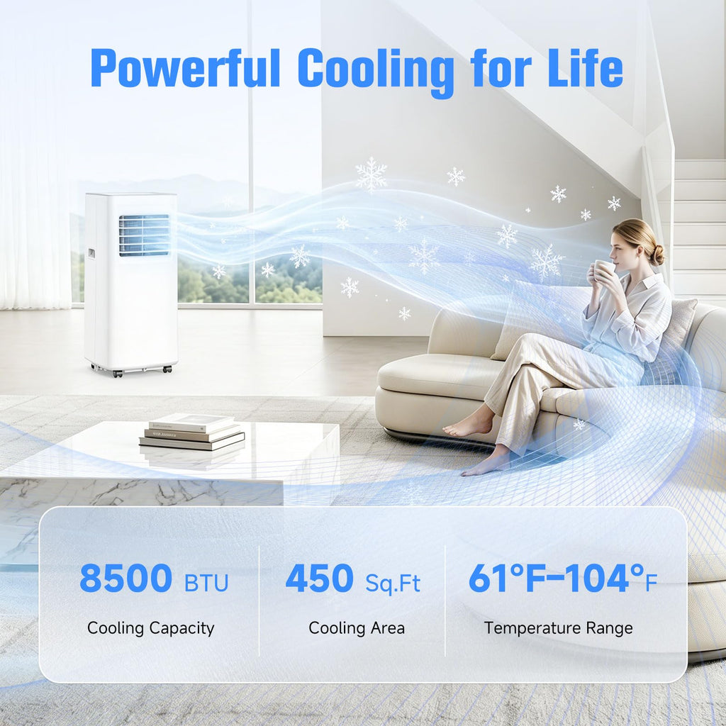 8500 BTU Portable Air Conditioner K714669