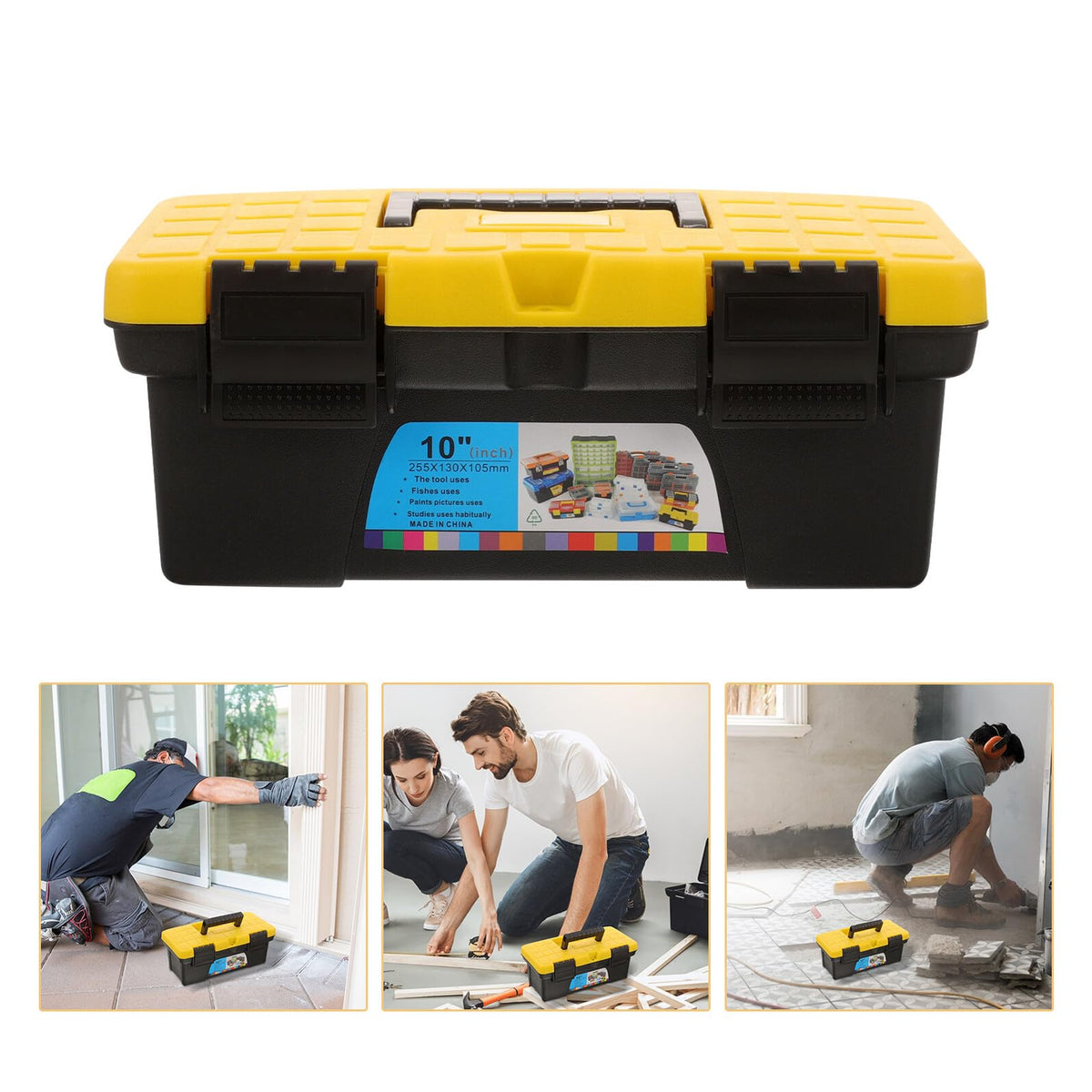 10 Inch Plastic Tool Box Organizer Z1595