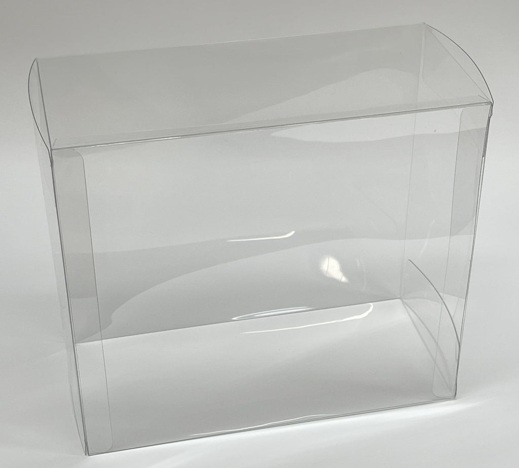 5 Pack Clear Plastic Stackable Display Cases N6727