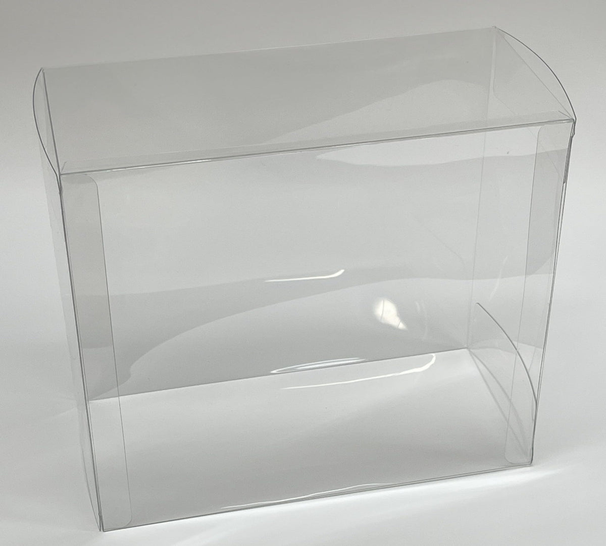 5 Pack Clear Plastic Stackable Display Cases N6727