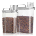 2 Pack Airtight Pet Food Storage Containers with Spout O2613
