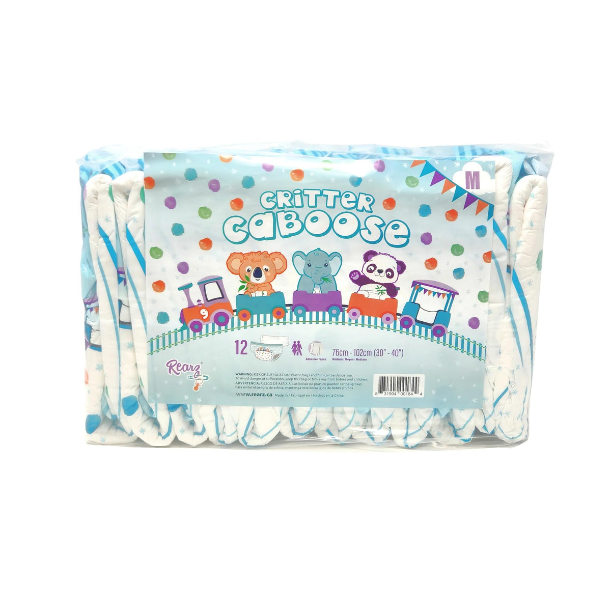 Adult Printed Diapers 12 Pack Medium Y4971