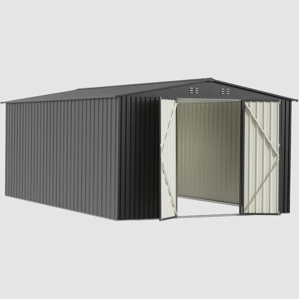 10x14 FT Metal Storage Shed O86763