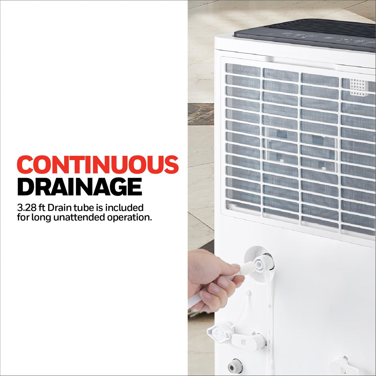 50-Pint Dehumidifier with Built-in Pump O499276
