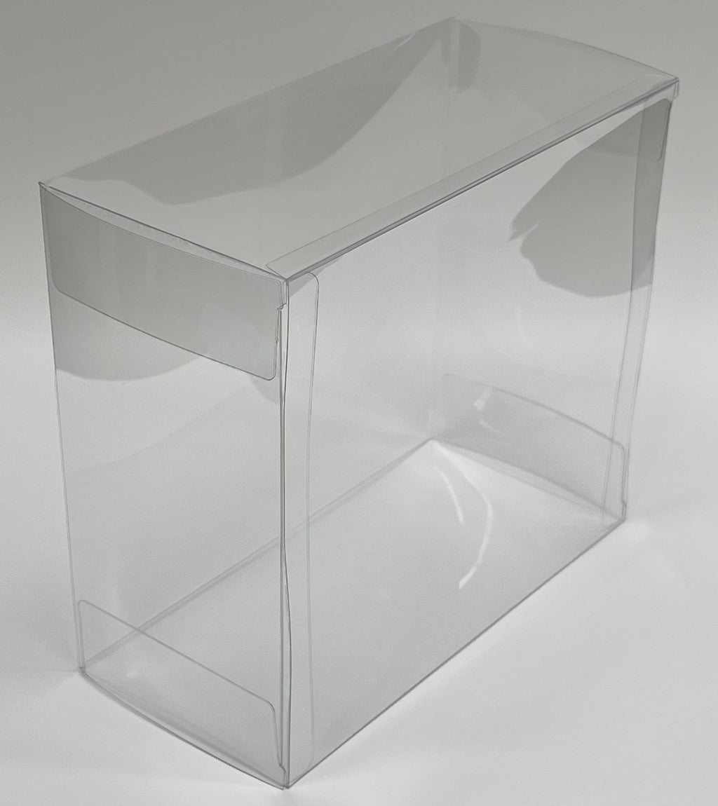 5 Pack Clear Plastic Stackable Display Cases N6727