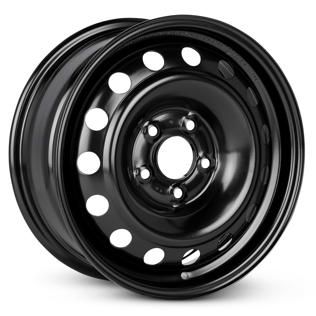 16 Inch Painted Black Car Wheel H859176