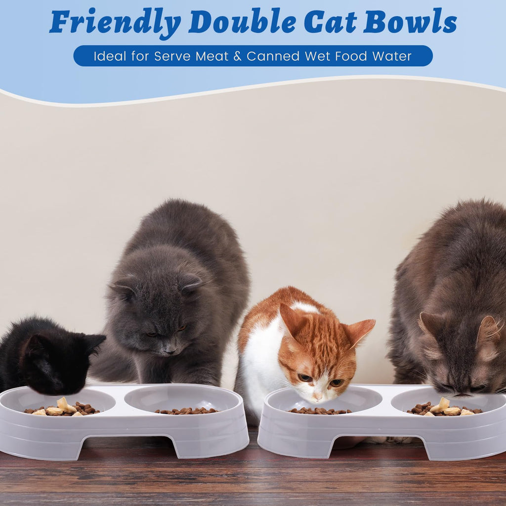 7 Pcs Kitten Litter Box Starter Kit with Scoop and Cat Bowl Y875