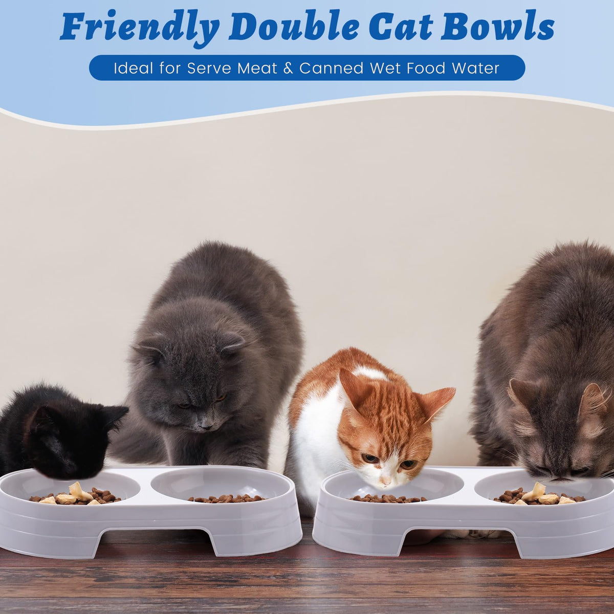 7 Pcs Kitten Litter Box Starter Kit with Scoop and Cat Bowl Y875