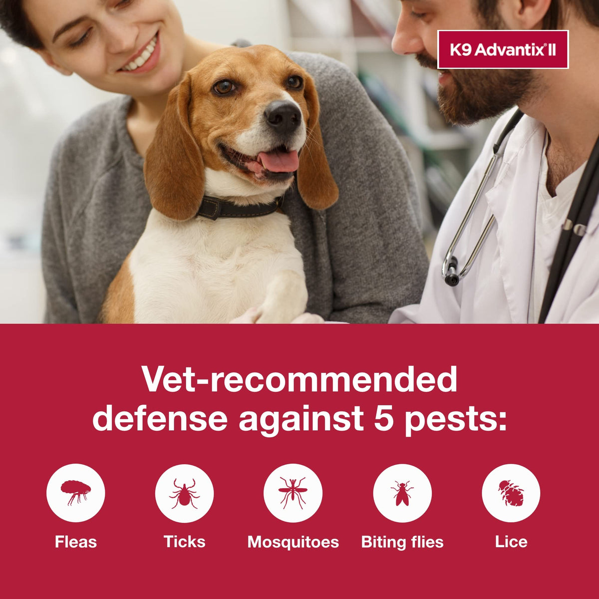 Flea & Tick Topical for Small Dogs 4–10 lbs. W1252