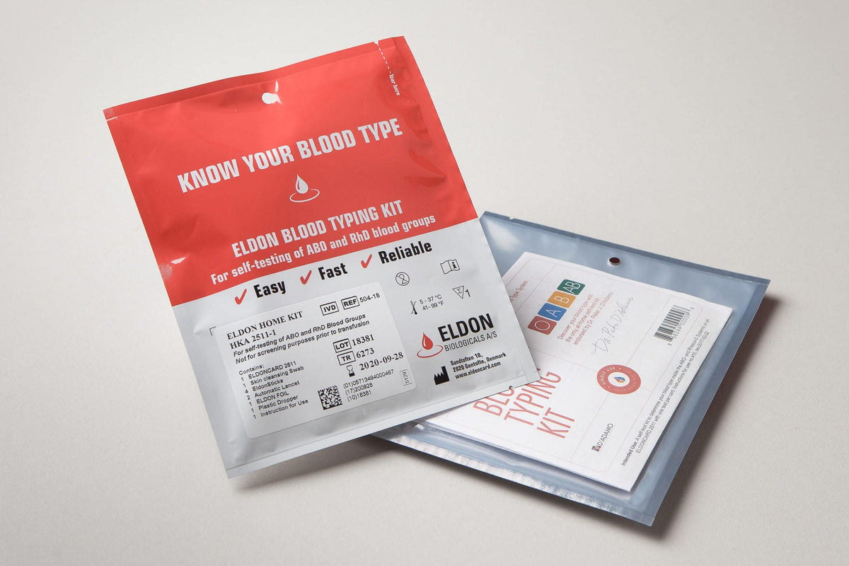 Blood Type Test 1 Pack X450993