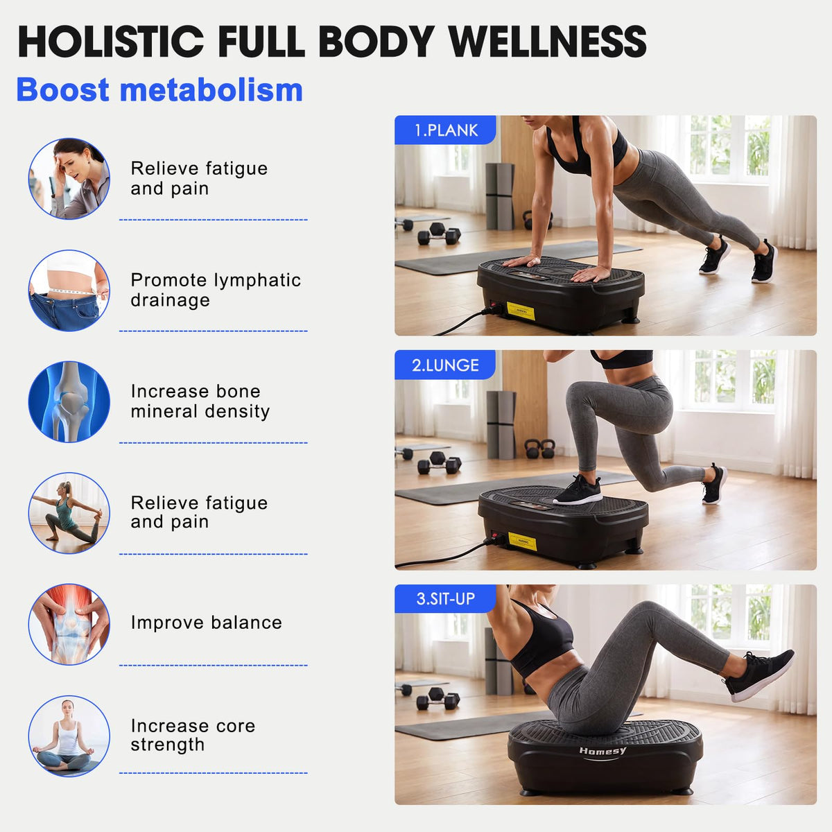 Vibration Plate Exercise Machine F22192