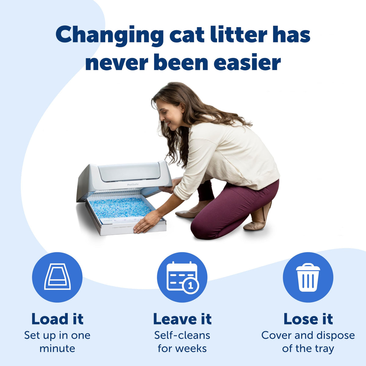 Fragrance-Free Crystal Litter Box Tray Refill N9096
