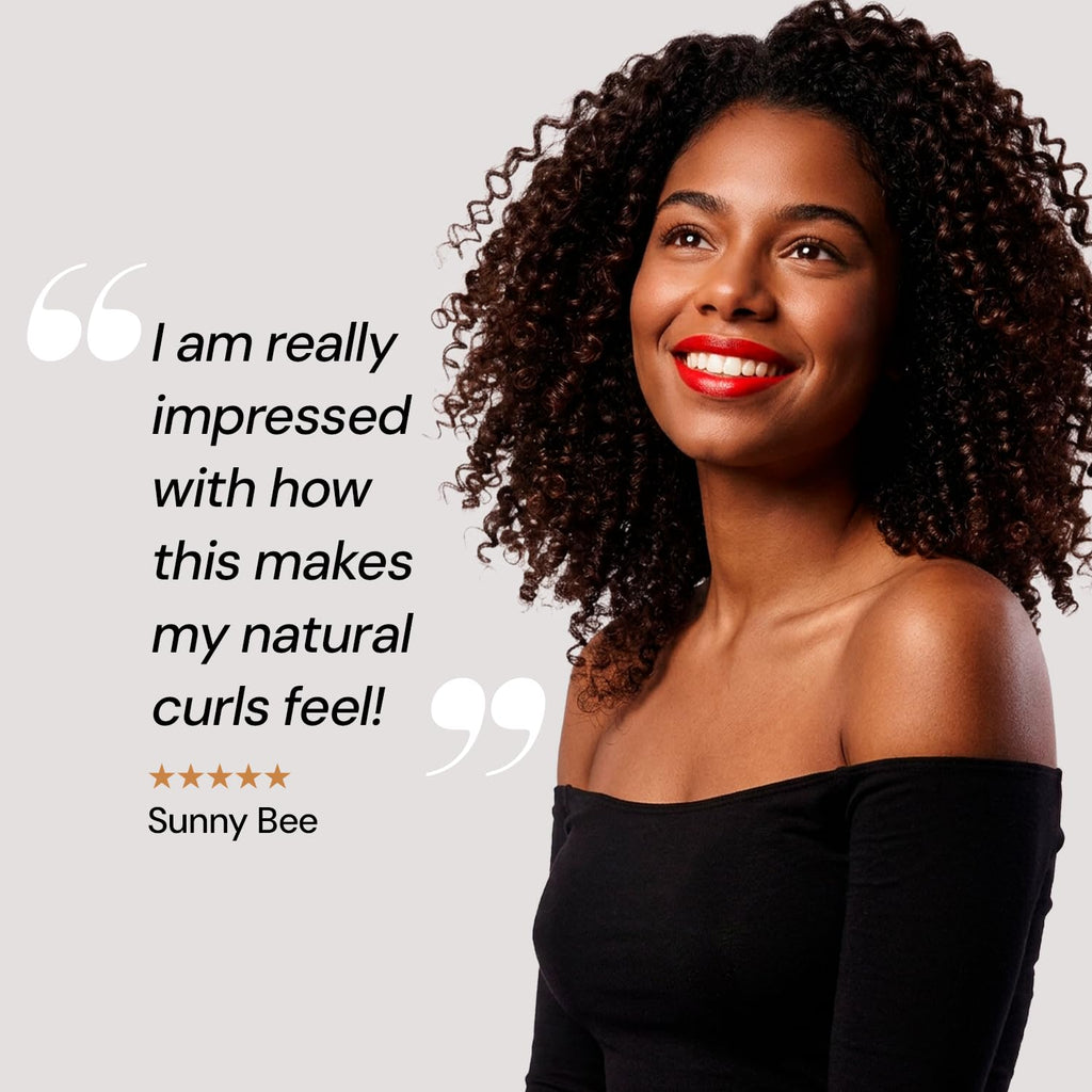 Curly Hair Shampoo Conditioner & Curl Cream Kit, 3x16.9oz R8631