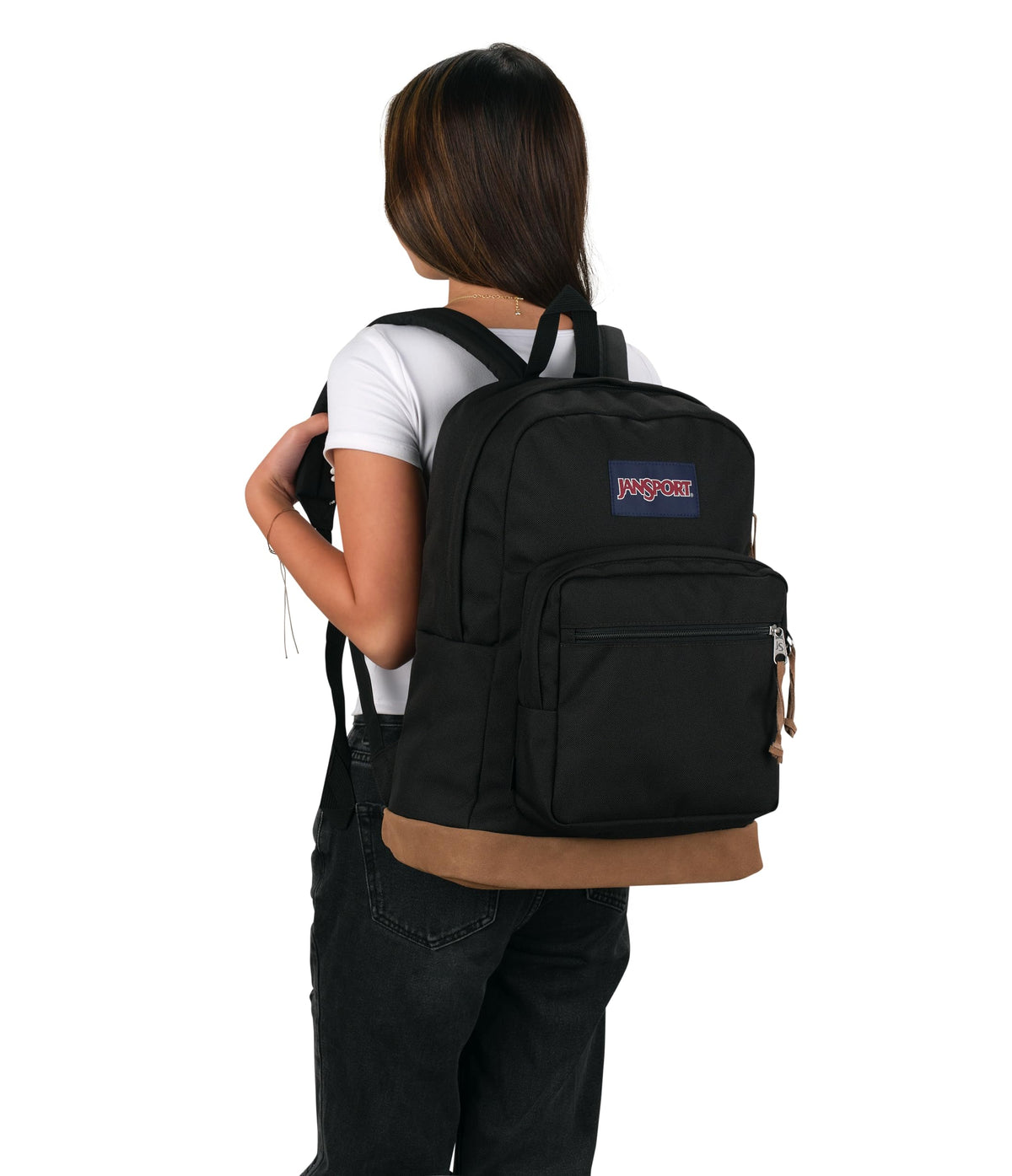 Black Backpack with Padded 15" Laptop Sleeve I767067