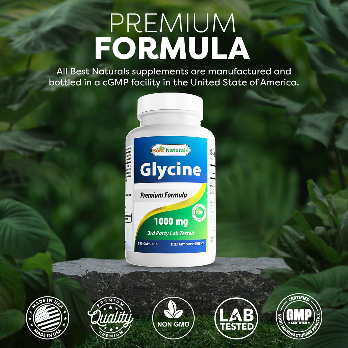 Glycine Supplement 1000 Mg 180 Count D205796
