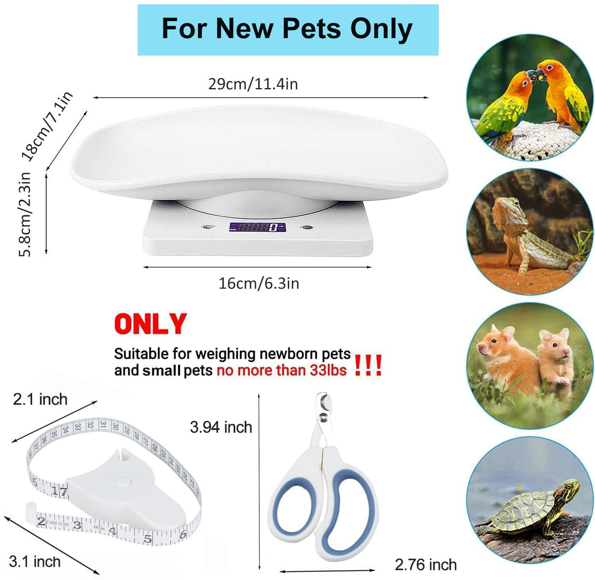 Digital Pet Scale H61081