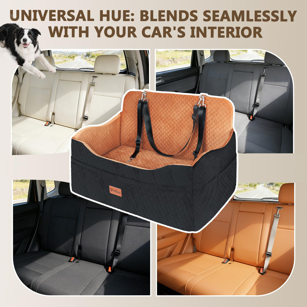 Large Dog Car Seat with 4 in Cushion L782