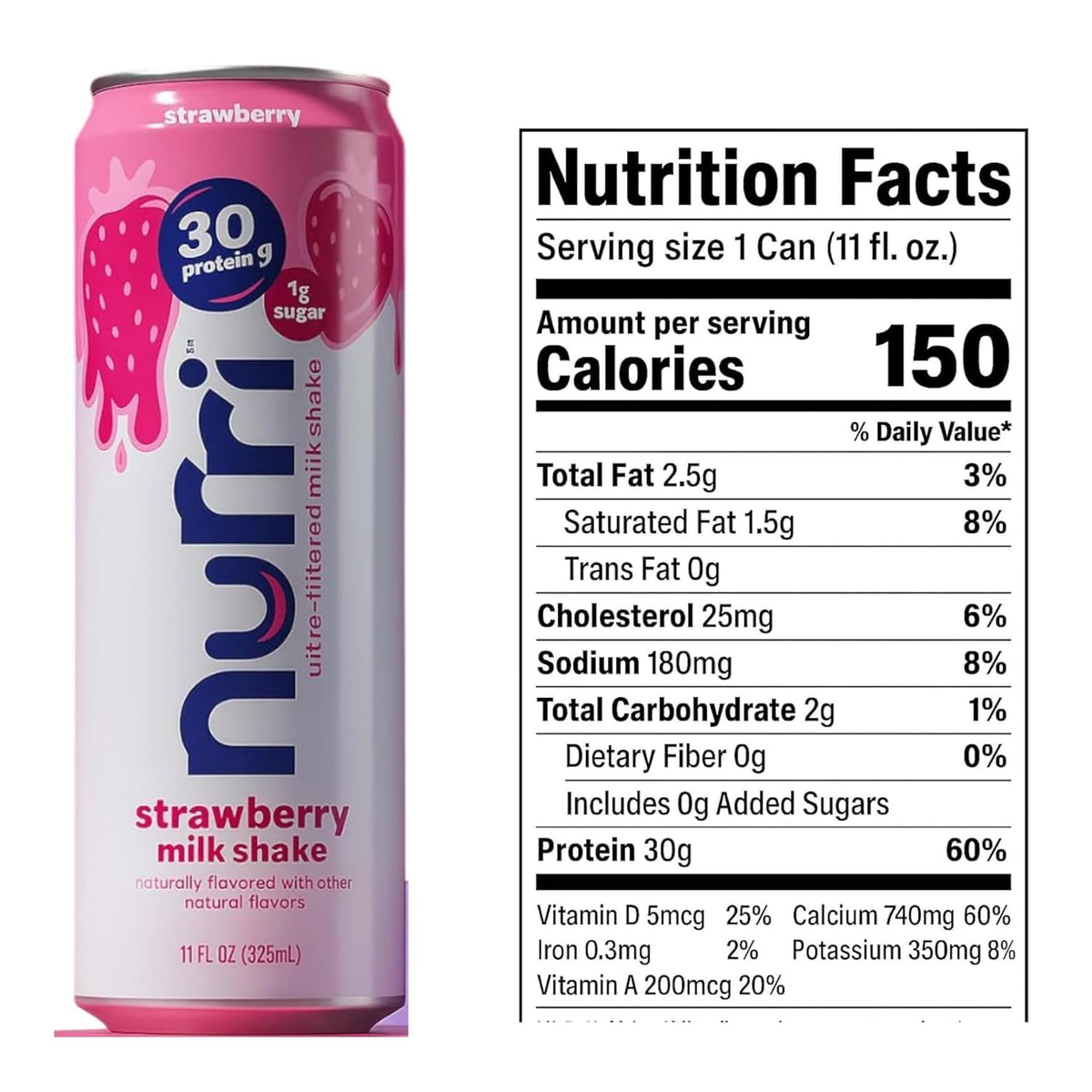 30g Protein Lactose Free Protein Shake 12 Cans B785696