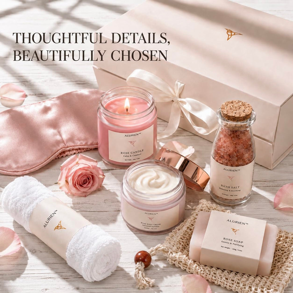 Rose 11-Piece Bath & Body Gift Set G33771