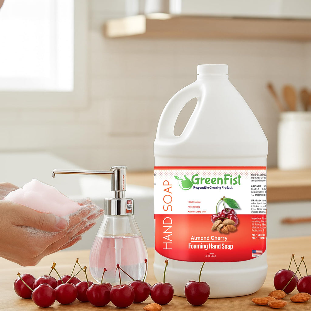 Almond Cherry Scent Foaming Hand Soap Refill 128 ounce B392887