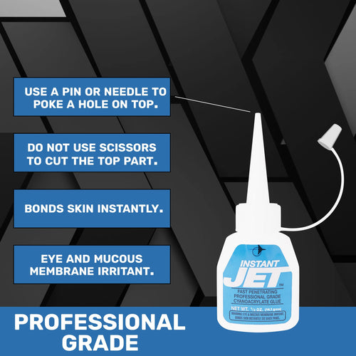 2 oz 12-Pack Fast-Action Multipurpose CA Adhesive J4243
