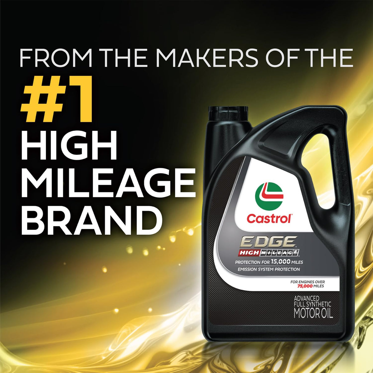10W-30 Full Synthetic Motor Oil, 5 Quarts O54236