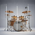 Portable 4 Panels 2ft x 5ft Acrylic Drum Shield X979