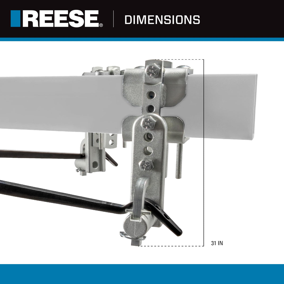 Weight Distribution with Sway Control, 8,000 lbs. Capacity S32983