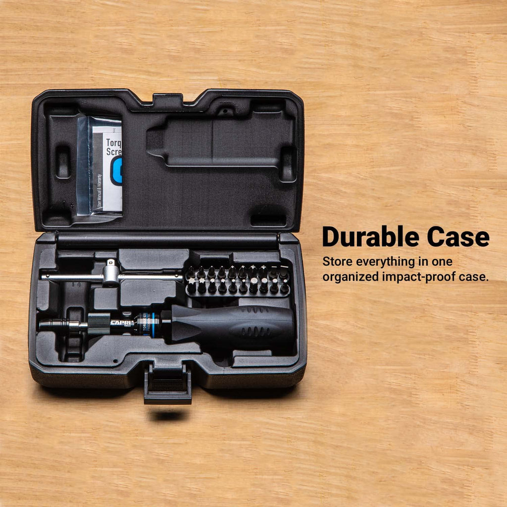 Black 10-50 in-lbs Torque Screwdriver Set O378525