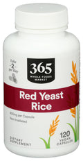 Red Yeast Rice 600mg 120 Count W344