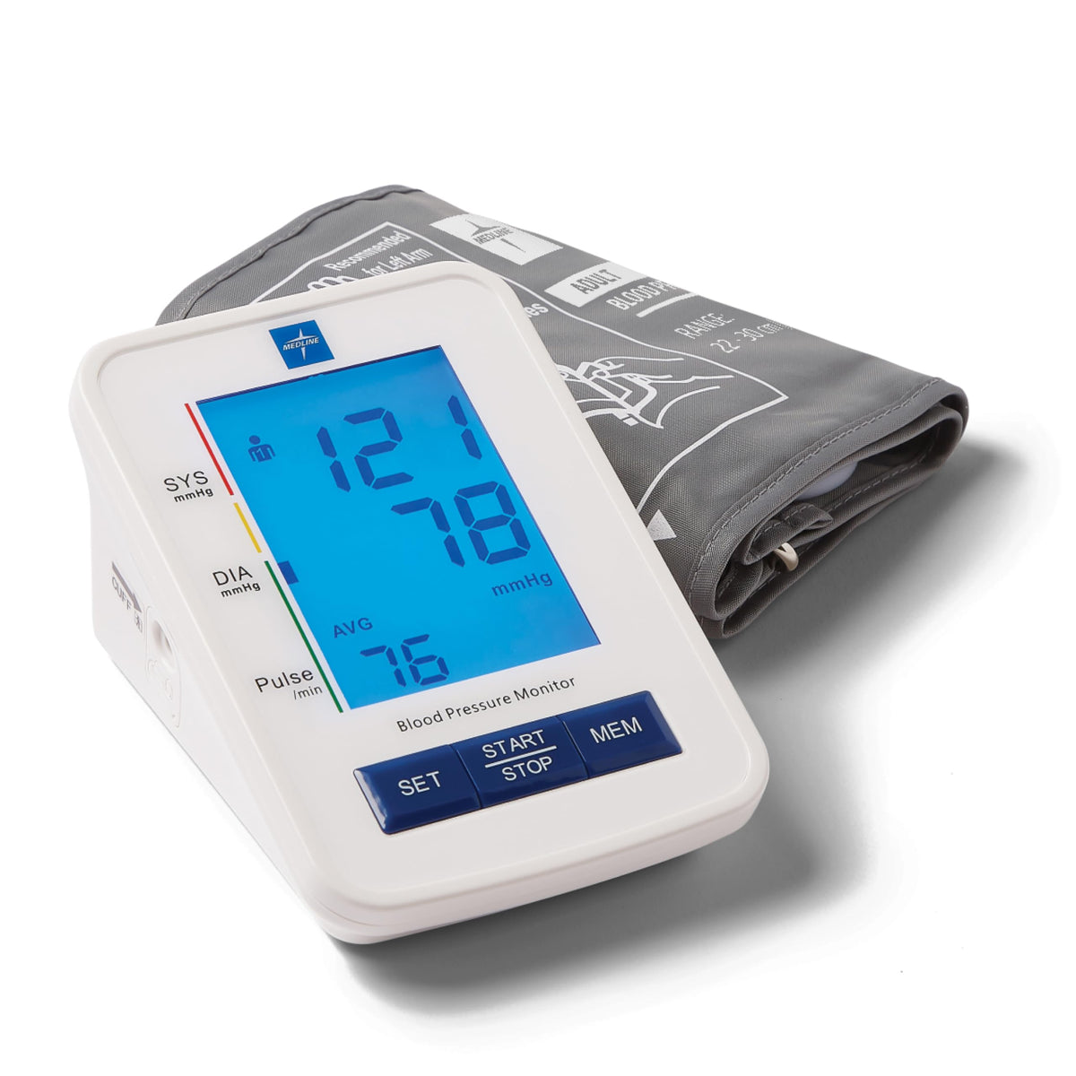 Digital Blood Pressure Monitor with Adult Upper Arm Cuff J434094
