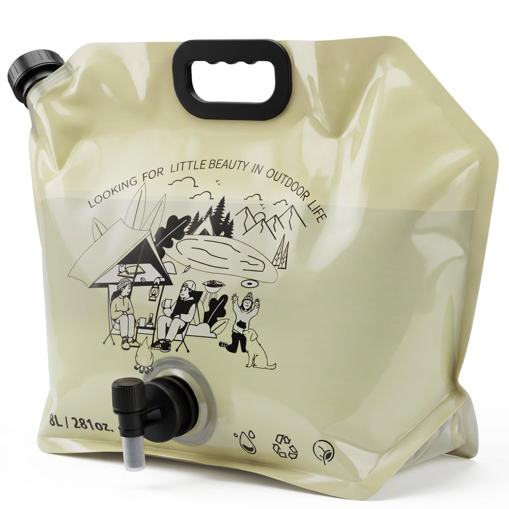 2.1 Gallon Collapsible Water Container with Spout S5548