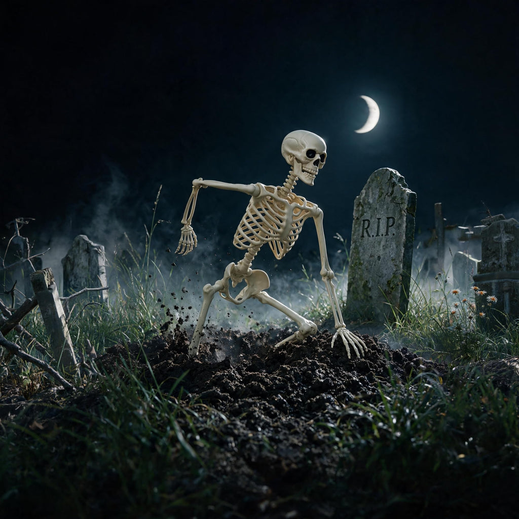 5.4FT Skeleton Halloween Decoration D865