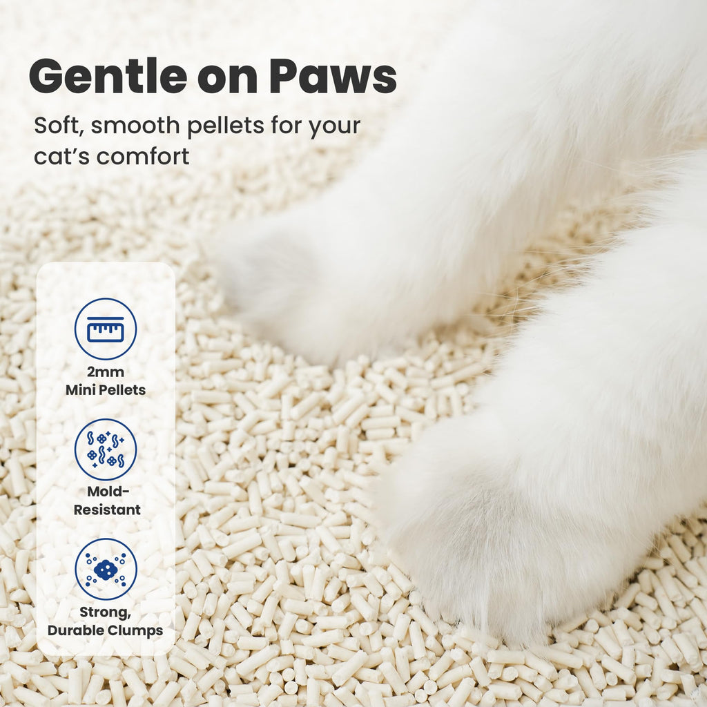 Natural Lightweight Clumping Flushable Cat Litter V909