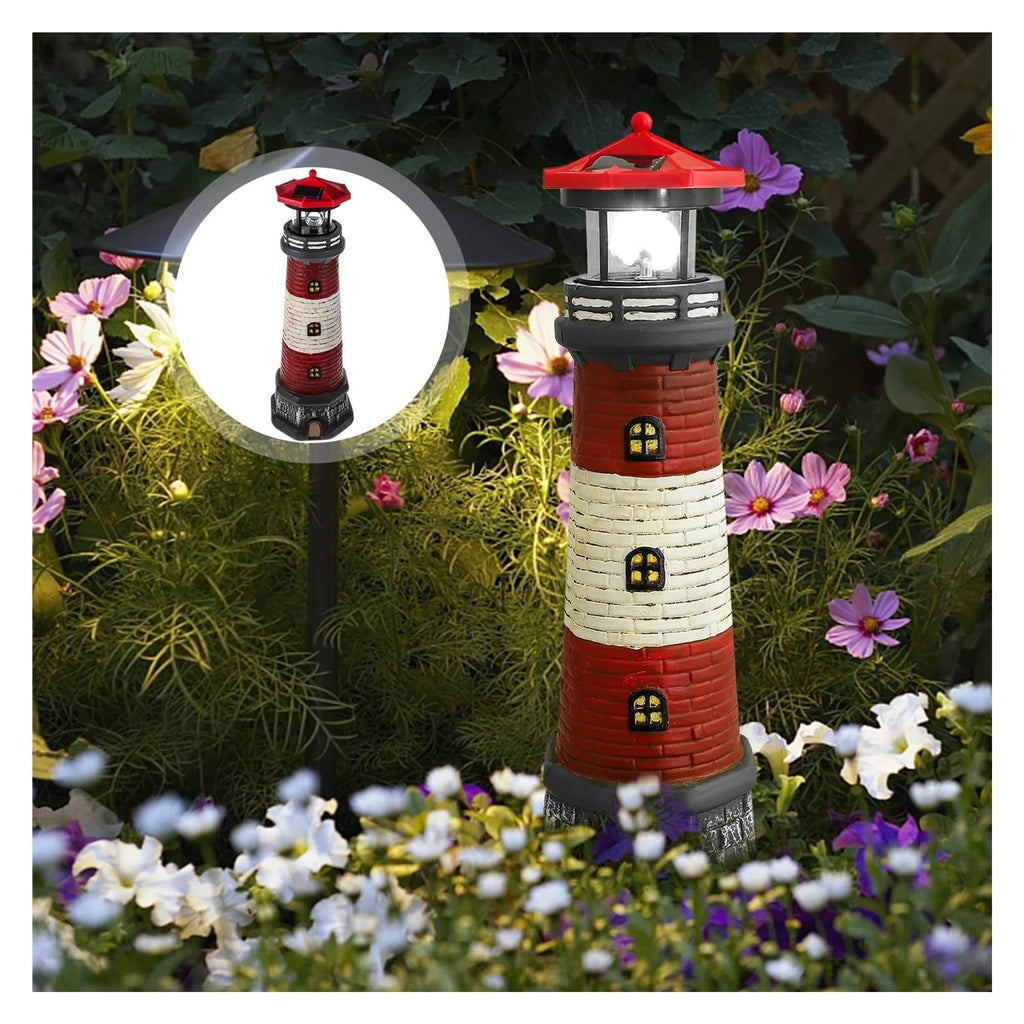 Solar Powered Lighthouse S97061