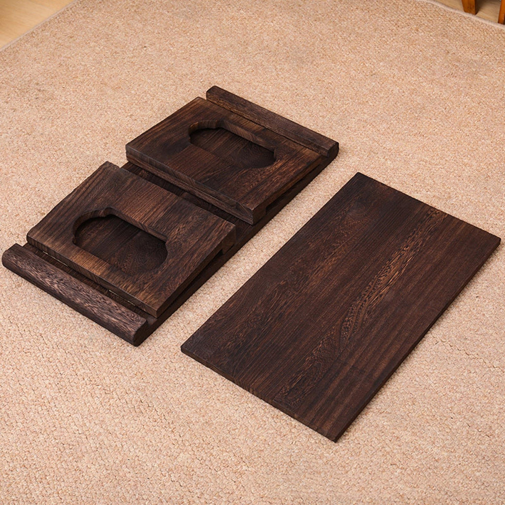 Foldable Japanese Low Floor Table 60x30x22cm Y526482