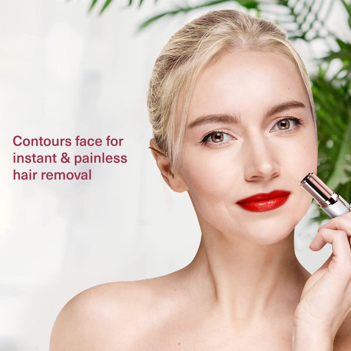 Electric Facial Hair Removal Razor Dermaplaning Trimmer E283484