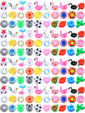 120 Pack Inflatable Drink Holder Pool Floats Z530
