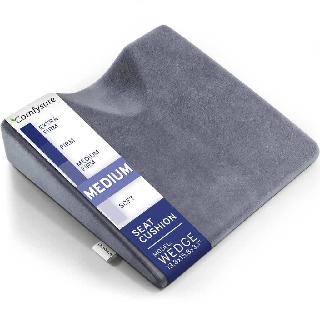 Memory Foam Wedge Seat Cushion X533622