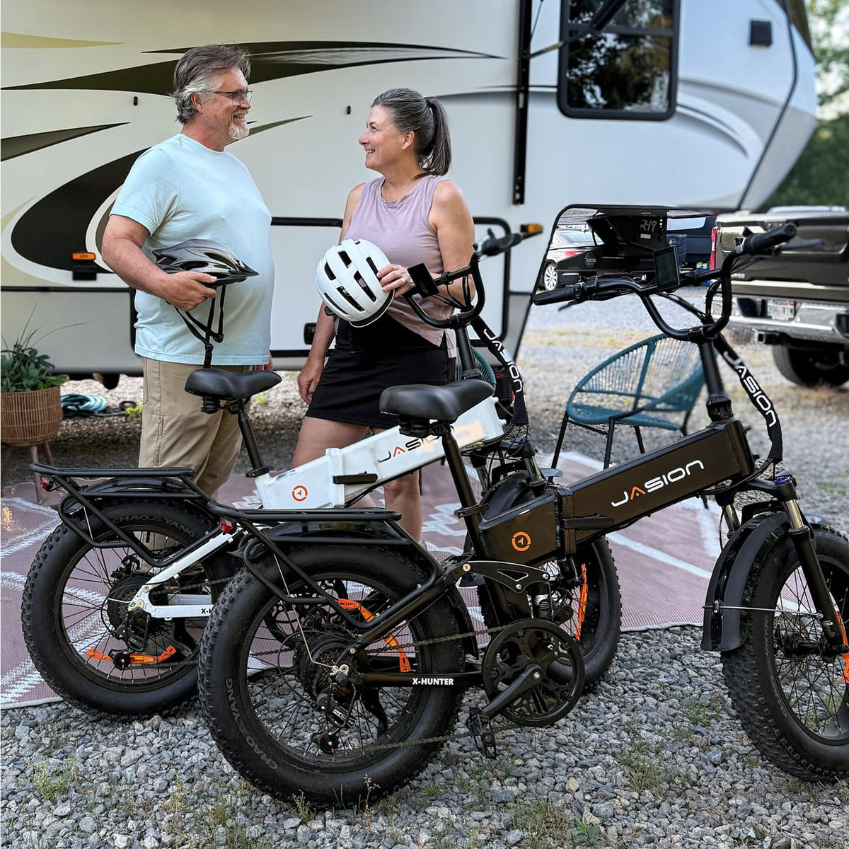1400W Peak 20'' Fat Tire Foldable Electric Bike C7753