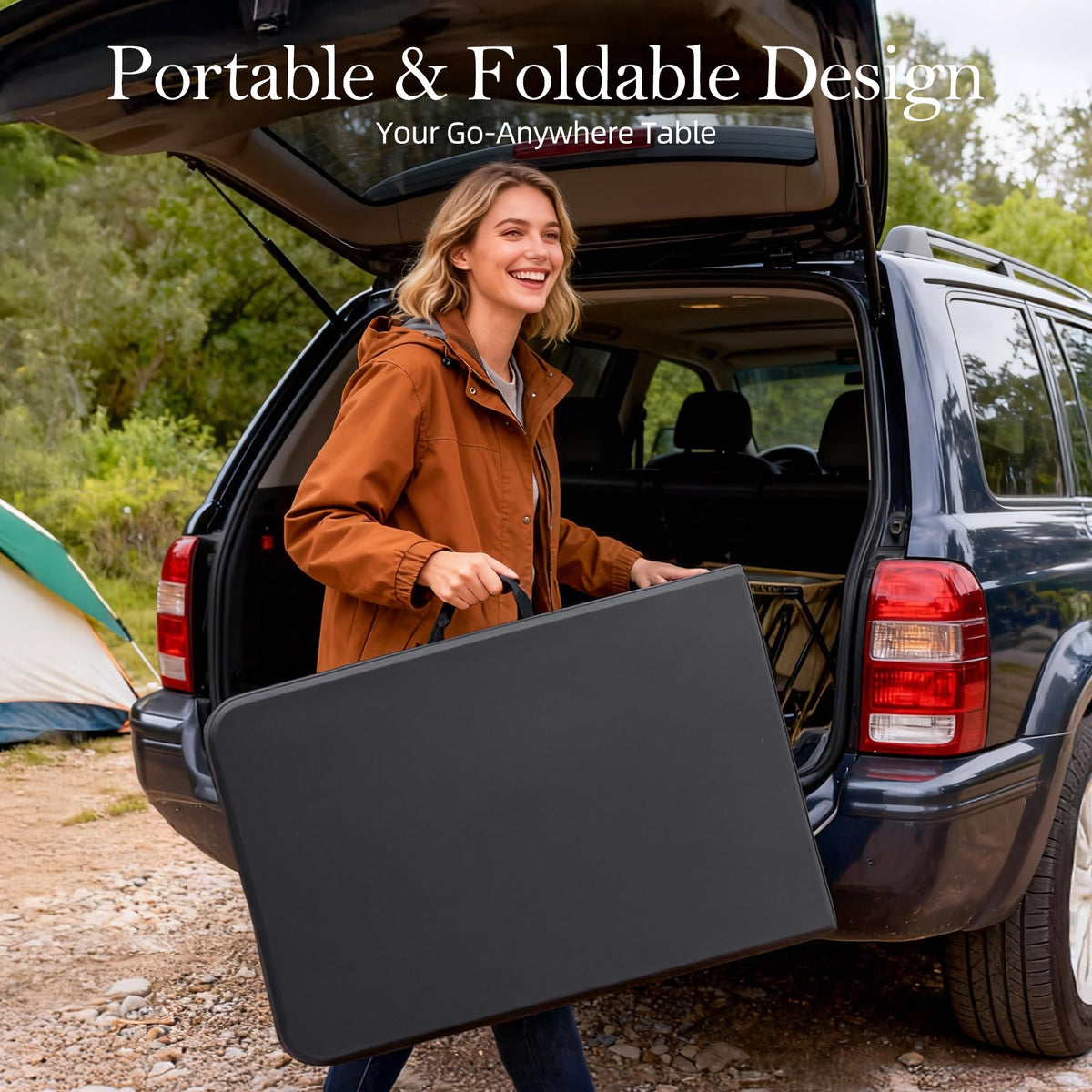 6FT Heavy Duty Foldable Plastic Table G316