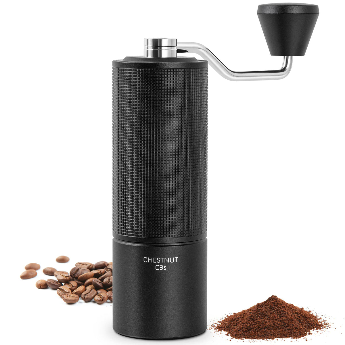 Manual Coffee Grinder with Adjustable Grind Setting Stainless Steel Conical Burr Z313