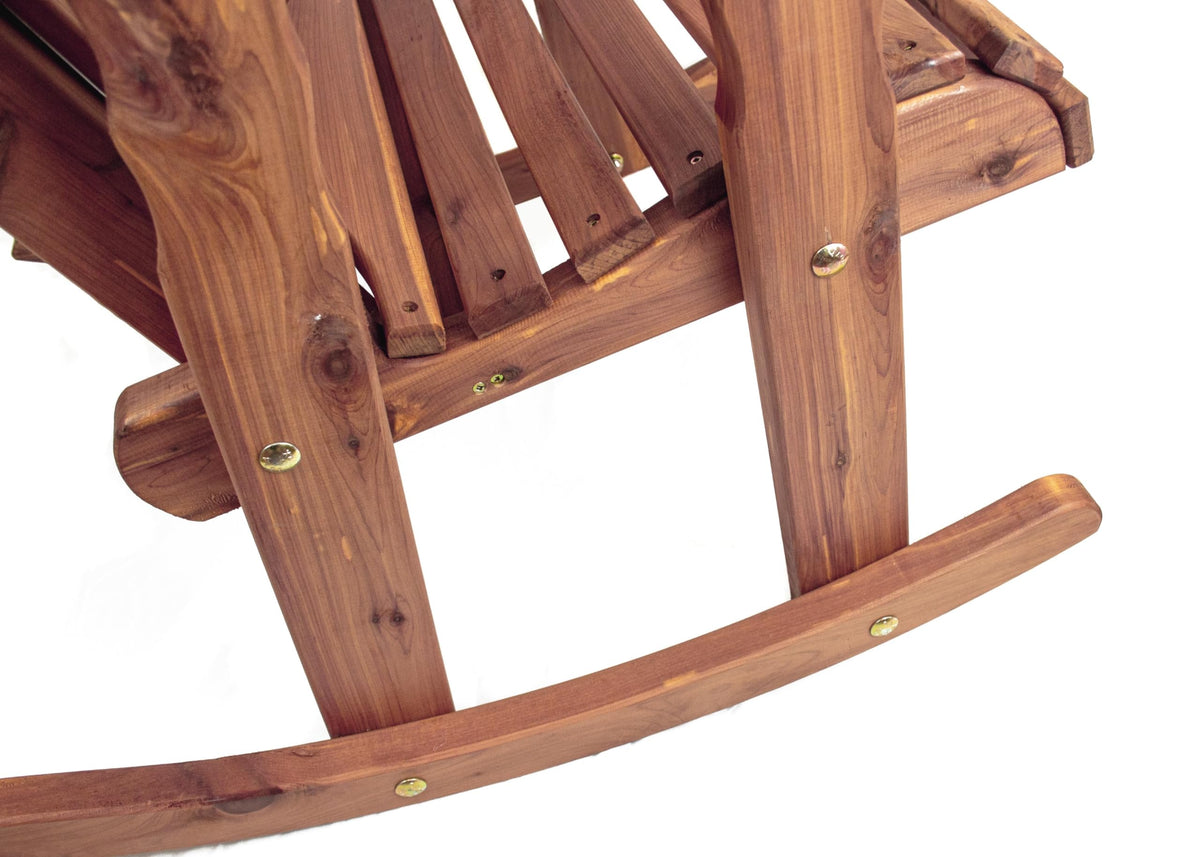 Cedar Adirondack Rocking Chair Z153