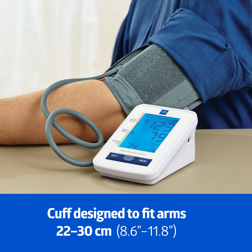 Digital Blood Pressure Monitor with Adult Upper Arm Cuff J434094